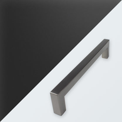 Patrijspoortverduistering - Antraciet mat/glans