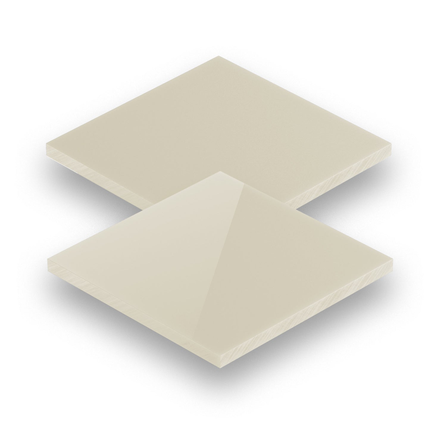 Patrijspoortverduistering - Crème mat/glans