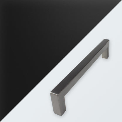 Patrijspoortverduistering - Zwart Eco Frost mat/mat