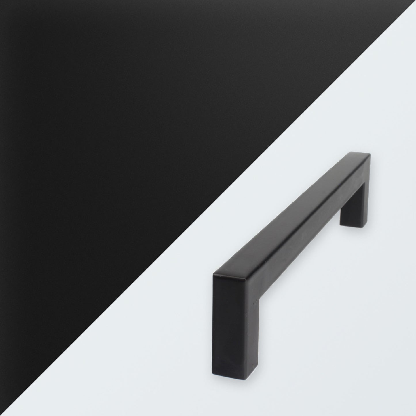 Patrijspoortverduistering - Zwart Eco Frost mat/mat