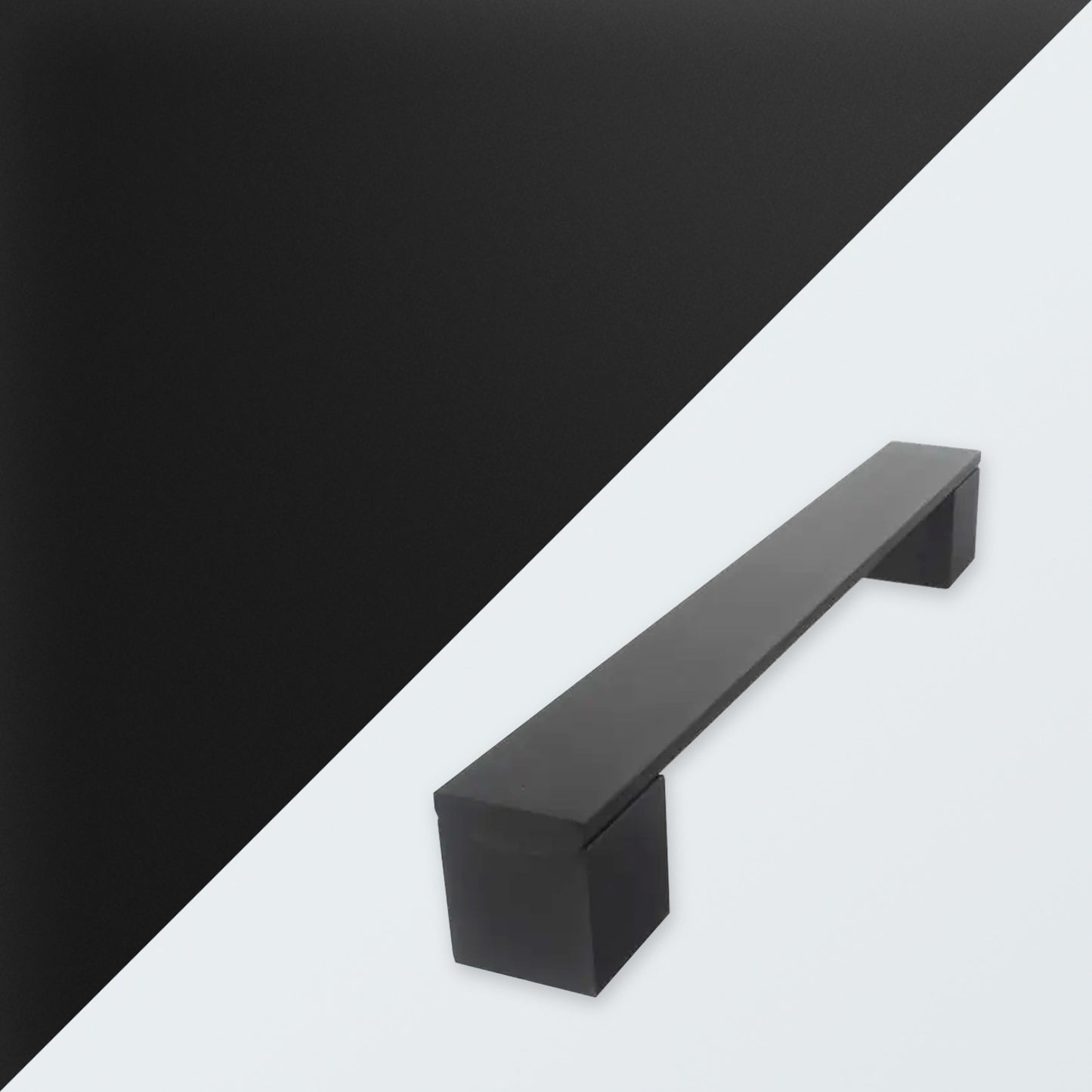 Patrijspoortverduistering - Zwart Eco Frost mat/mat